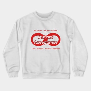 Autism Acceptance Crewneck Sweatshirt